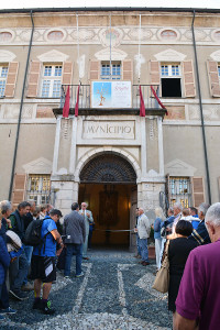 Inaugurazione mostra "Spighe" di Carlo Mazzetti - ingrasso al Palazzo Pastoris